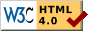 Valid HTML 4.0 Frameset